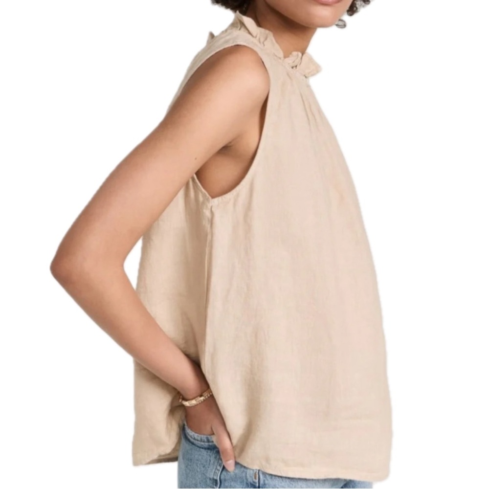 Banana Republic Silk Ruffled Blouse
